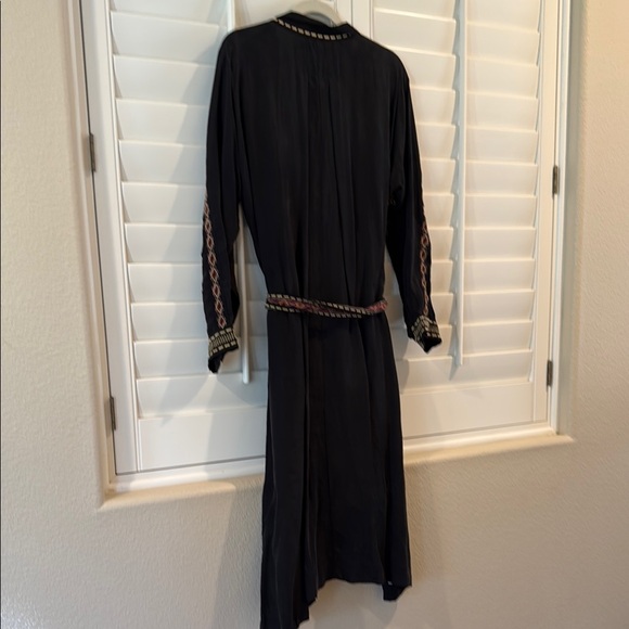Johnny Was Black Tunic with Multicolor Embroidery - Picture 6 of 10